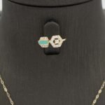 ⁦نصف طقم أطفال ذهب عيار 18 الوزن 3.48 جرام⁩ - الصورة ⁦2⁩