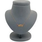 ⁦عقد ذهب روح اخوها عيار 21 الوزن 1.57 جم  لإشراقة مميزة⁩ - الصورة ⁦6⁩