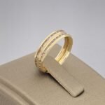 ⁦دبله ذهب عيار 18 -999977777⁩ - الصورة ⁦2⁩