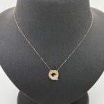 ⁦عقد ذهب عيار 18 الوزن 1.58 جرام⁩ - الصورة ⁦2⁩