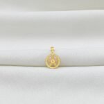 تعليقه ذهب عيار 18 الوزن 0.2 جرام