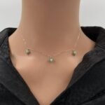 عقد ذهب عيار 18 الوزن 1.27 جرام