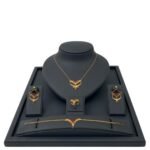 طقم ذهب عيار 21 الوزن 14.93 جرام