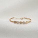 اسواره مواليد ذهب عيار 18 الوزن 1.79 جرام