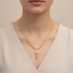 ⁦سبحه ذهب هنديه عيار 21 الوزن 6.45 جرام⁩ - الصورة ⁦6⁩