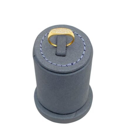 خاتم ذهب عيار 18 الوزن 1.23 جرام