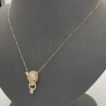 ⁦عقد ذهب عيار 18 الوزن 3.43 جرام⁩ - الصورة ⁦4⁩