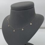 ⁦عقد ذهب عيار 18 الوزن 1.15 جرام⁩ - الصورة ⁦4⁩