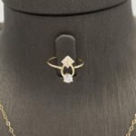 ⁦نصف طقم اطفال ذهب عيار 18 الوزن 1.90 جرام⁩ - الصورة ⁦3⁩