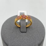 ⁦خاتم ذهب عيار 21 الوزن 2.20 جرام⁩ - الصورة ⁦3⁩