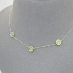 ⁦عقد ذهب عيار 18 الوزن 1.26 جرام⁩ - الصورة ⁦3⁩