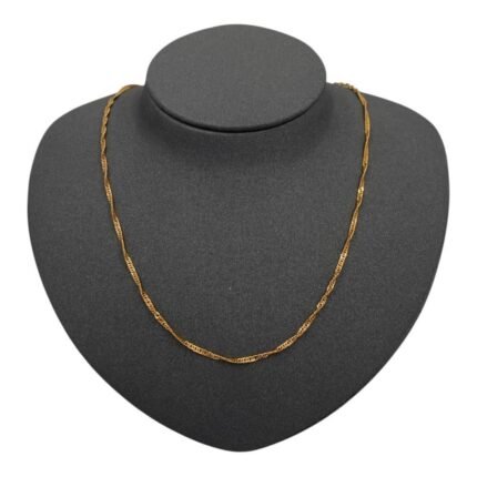 سلسال ذهب عيار 21 الوزن 3.97 جرام