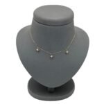 ⁦عقد ذهب عيار 18 الوزن 1.11 جرام⁩ - الصورة ⁦4⁩