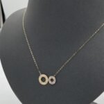 ⁦عقد ذهب عيار 18 الوزن 1.54 جرام⁩ - الصورة ⁦2⁩