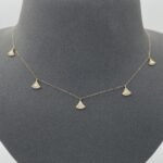 ⁦عقد ذهب عيار 18 الوزن 1.15 جرام⁩ - الصورة ⁦2⁩