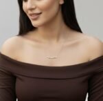 عقد ذهب عيار 18 الوزن 1.21 جرام