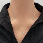 عقد ذهب عيار 18 الوزن 1.94 جرام