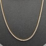 ⁦عقد ذهب عيار 21 الوزن 8.97 جرام⁩ - الصورة ⁦2⁩
