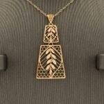 ⁦نصف طقم ذهب عيار 21 الوزن 4.40 جرام⁩ - الصورة ⁦4⁩