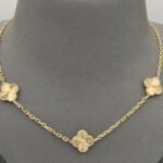 ⁦عقد ذهب عيار 18 الوزن 15 جرام⁩ - الصورة ⁦5⁩