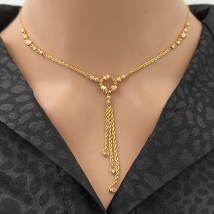 سبحه ذهب عيار 21 الوزن 3.96 جرام