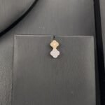 ⁦طقم ذهب جنزير عيار 18 وزن 7.97 جم تصميم فان كليف يمنحك أناقة خالدة⁩ - الصورة ⁦2⁩