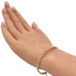 اسواره دوريكا ذهب عيار 18 الوزن 6.93 جرام