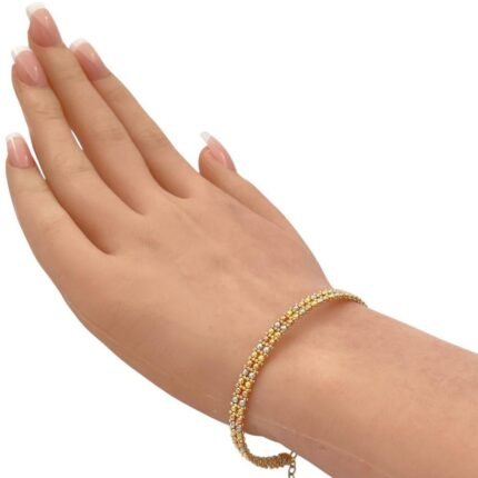 اسواره دوريكا ذهب عيار 18 الوزن 6.93 جرام