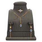 نصف طقم ذهب عيار 21 الوزن 5.08 جرام