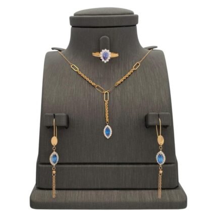 نصف طقم ذهب عيار 21 الوزن 5.08 جرام