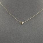 ⁦عقد ذهب عيار 18 الوزن 1.08 جرام⁩ - الصورة ⁦5⁩