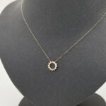 ⁦عقد ذهب عيار 18 الوزن 0.72 جرام⁩ - الصورة ⁦3⁩