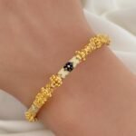 ⁦اسواره ذهب واقفة عيار 21 وزن 13.19 جم الأكثر طلباً في متجرنا⁩ - الصورة ⁦2⁩