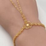 ⁦كف ذهب عيار 21 الوزن 4.37 جرام⁩ - الصورة ⁦3⁩