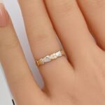 ⁦اسواره وخاتم ذهب عيار 18 الوزن 6.32 جرام⁩ - الصورة ⁦3⁩