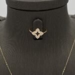 ⁦نصف طقم أطفال ذهب عيار 18 الوزن 1.88 جرام⁩ - الصورة ⁦3⁩