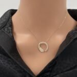 عقد ذهب عيار 18 الوزن 1.36 جرام