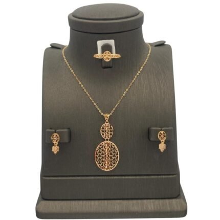 نصف طقم ذهب عيار 21 الوزن 4.25 جرام