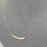 ⁦عقد ذهب عيار 18 الوزن 2.17 جرام⁩ - الصورة ⁦2⁩