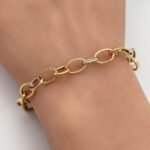 ⁦اسواره ذهب عيار 18 الوزن 3.41 جرام⁩ - الصورة ⁦2⁩