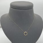 ⁦عقد ذهب عيار 18 الوزن 0.93 جرام⁩ - الصورة ⁦5⁩