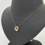 ⁦عقد ذهب عيار 18 الوزن 1.58 جرام⁩ - الصورة ⁦3⁩