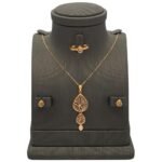 نصف طقم ذهب عيار 21 الوزن 4 جرام