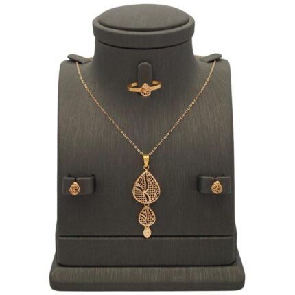 نصف طقم ذهب عيار 21 الوزن 4 جرام