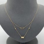 ⁦عقد ذهب عيار 18 الوزن 2.90 جرام⁩ - الصورة ⁦4⁩