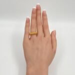 خاتم ذهب عيار 21 الوزن 1.88 جرام