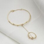 ⁦اسواره وخاتم اطفال ذهب عيار 18 الوزن 2.60 جرام⁩ - الصورة ⁦2⁩