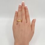 خاتم ذهب عيار 21 الوزن 2.44 جرام