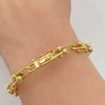 ⁦اسواره ذهب عيار 18 الوزن 14.52 جرام⁩ - الصورة ⁦2⁩