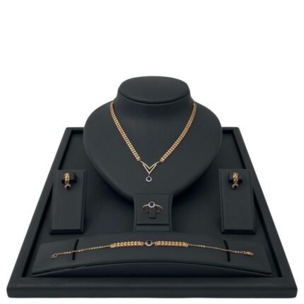 طقم ذهب عيار 21 الوزن 14.10 جرام